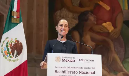 Bachillerato Nacional/Presidenta Claudia Sheinbaum