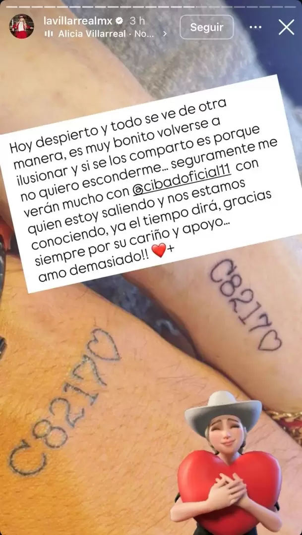 Comunicado Alicia Villarreal