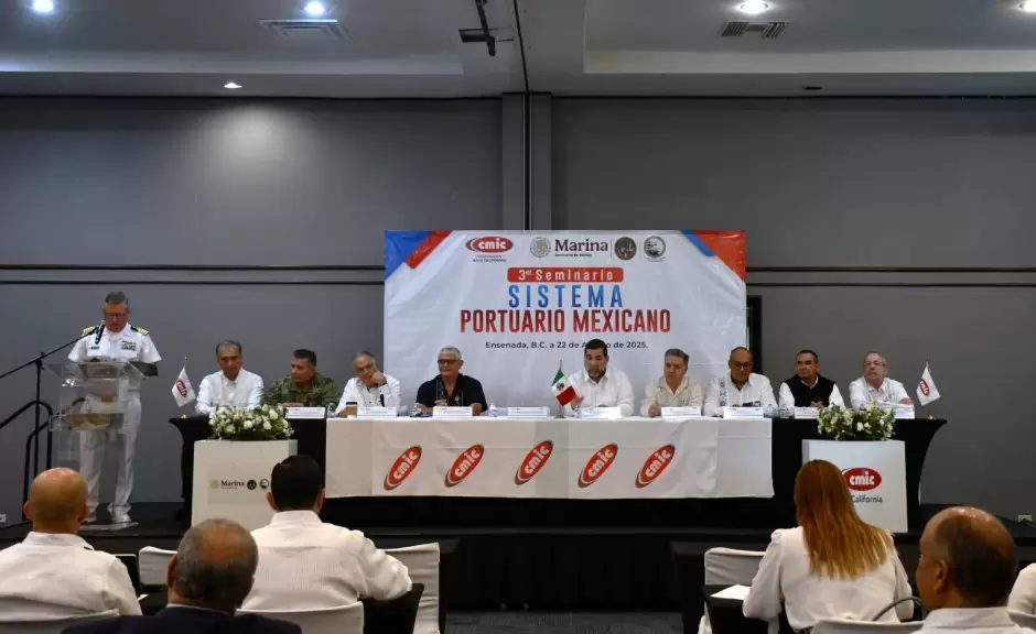 3er. seminario "Sistema Portuario Mexicano en Ensenada"