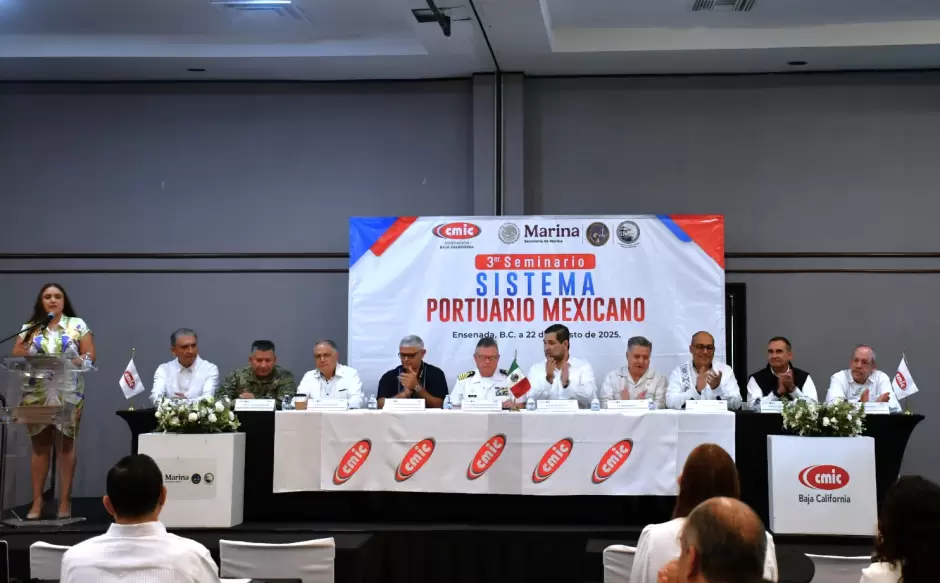 3er. seminario "Sistema Portuario Mexicano en Ensenada"