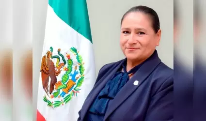 La presidenta estatal de Morena en Baja California, Rosina del Villar Casas
