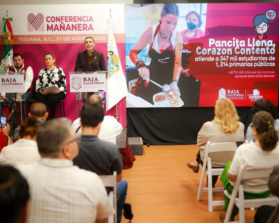 Anuncia gobernadora Marina del Pilar inicio de ciclo escolar con apoyos para todos los niveles