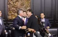 VIDEO.- Alito Moreno y Fernndez Noroa protagonizan pelea en el Senado