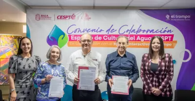 Convenio CESPT y El Trompo para instalar espacio de Cultura del Agua
