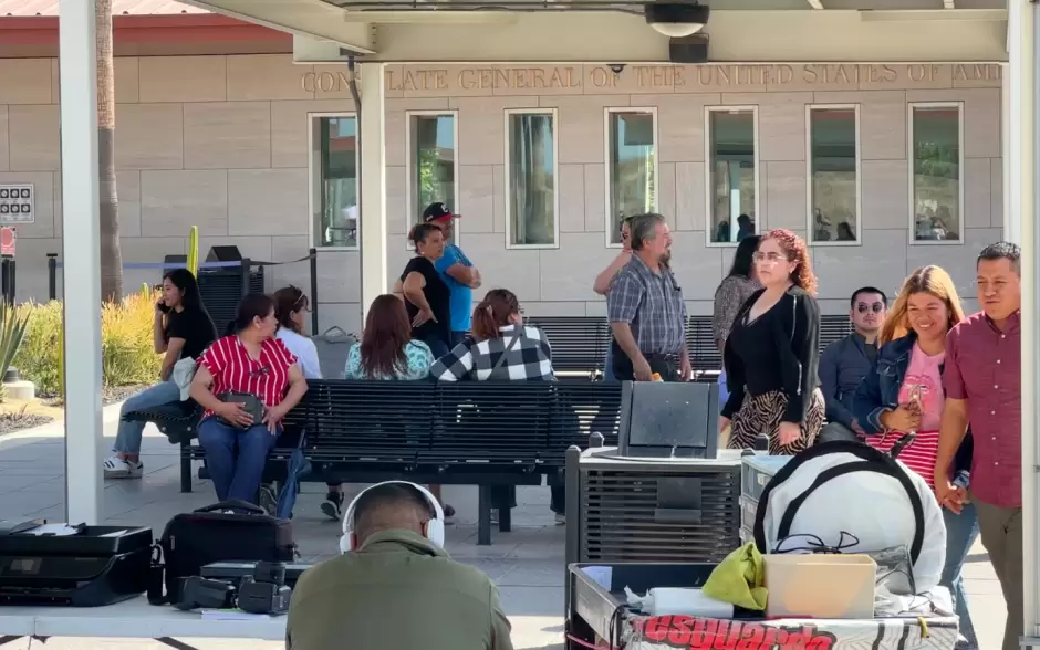 Aumenta demanda de visas de EEUU en Tijuana