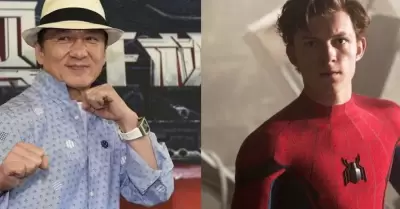 Jackie Chan trabajar con Tom Holland