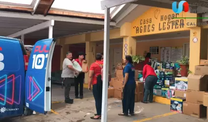 Tras campaa altruista, Uniradio entrega donaciones a Casa Hogar Agnes Lester