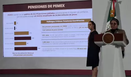 Raquel Buenrostro exhibe pensiones millonarias
