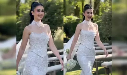Vestido de Lupita Villalobos