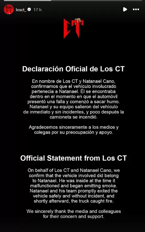 Comunicado de Los CT