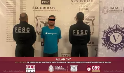 Detenidos por violencia familiar en Mexicali y Tijuana