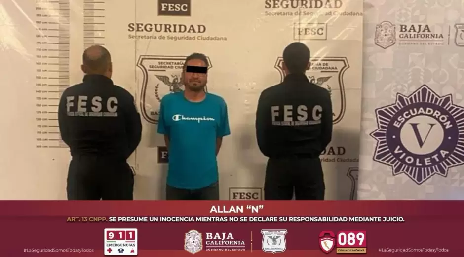 Detenidos por violencia familiar en Mexicali y Tijuana