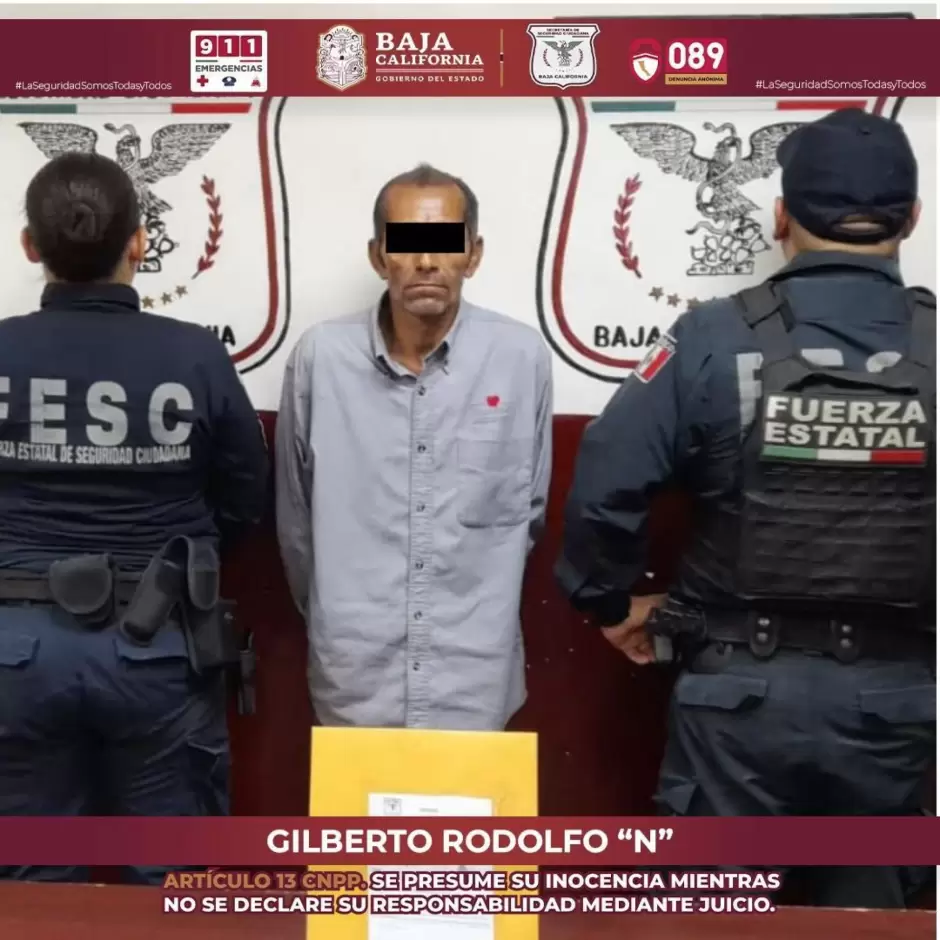 Detenidos por violencia familiar en Mexicali y Tijuana