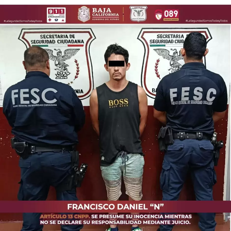 Detenidos por violencia familiar en Mexicali y Tijuana