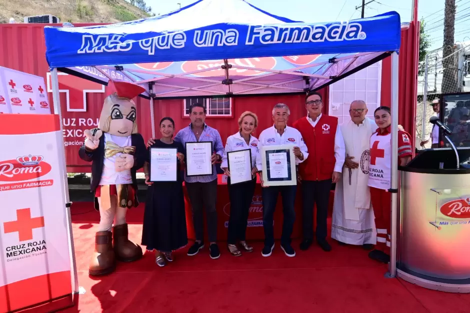Cruz Roja y Farmacias Roma