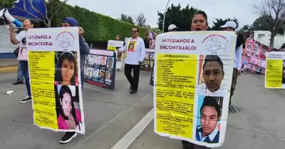 Marcha por desparecidos