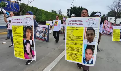 Marcha por desparecidos