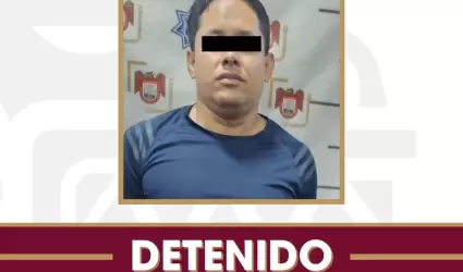 Detenido por violencia familiar en la colonia Jardn