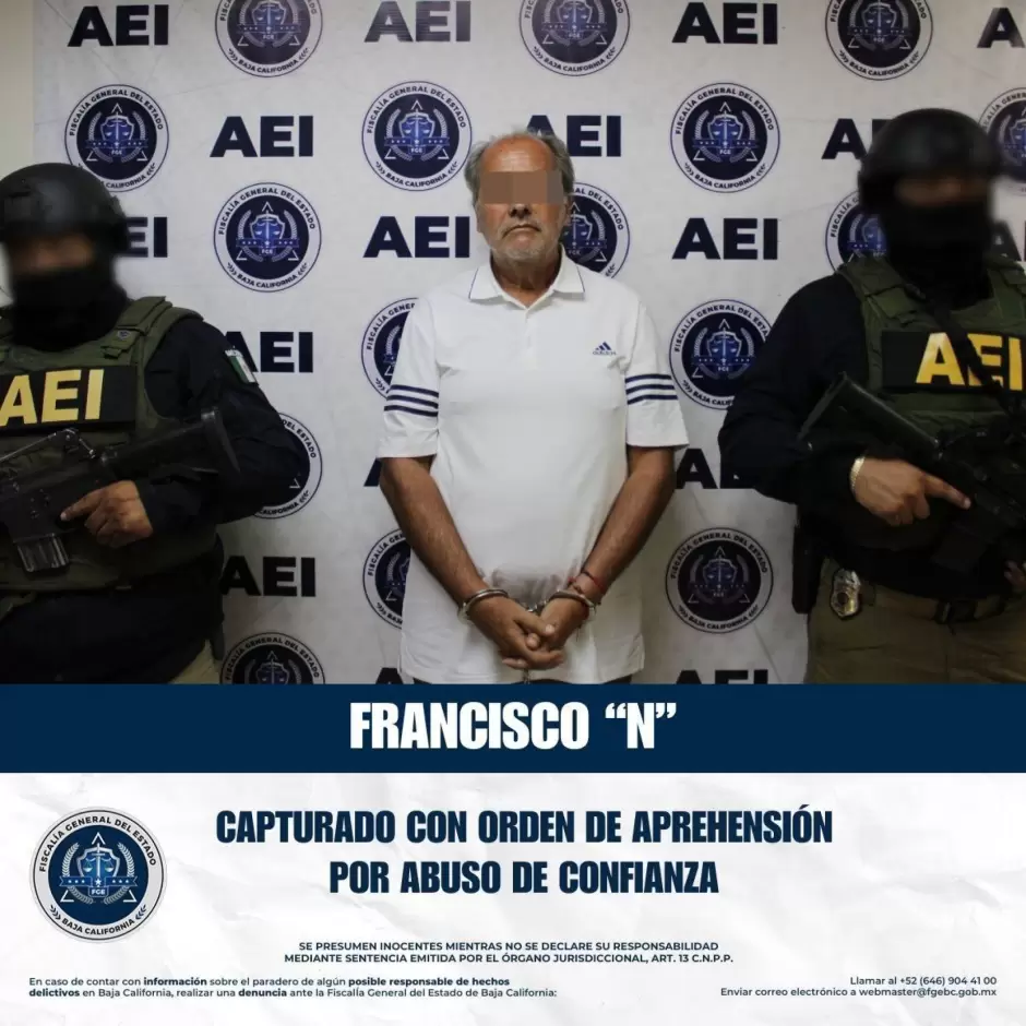 Hombre buscado en Tijuana