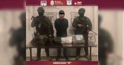 Detenido con metanfetamina en Tijuana