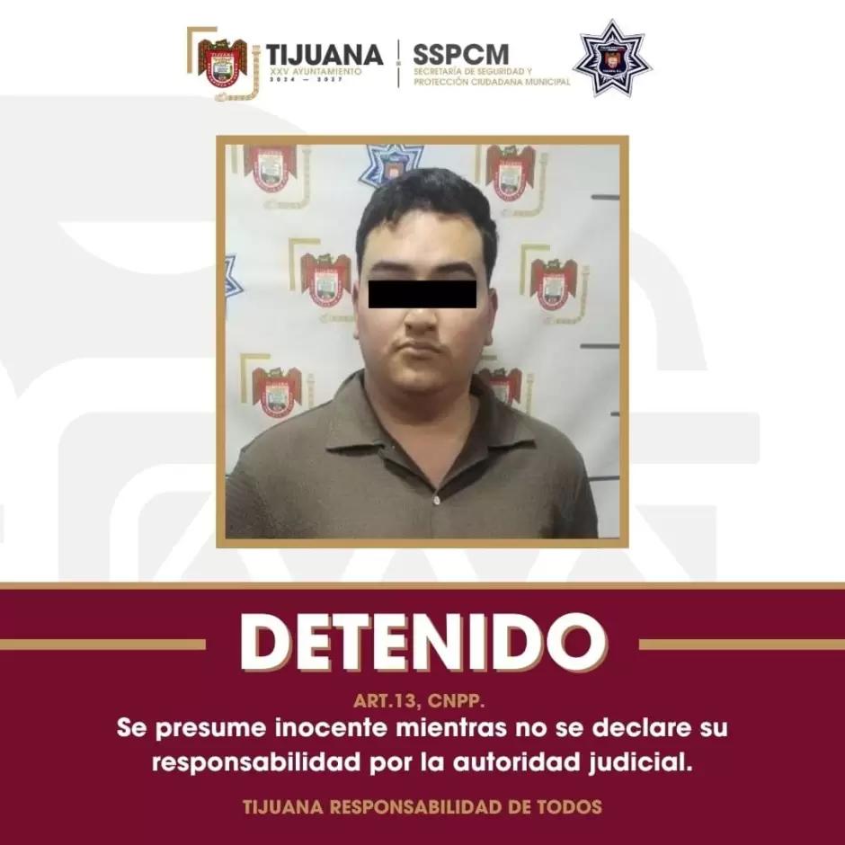 Detenido con arma de fuego en Infonavit Cachanillas