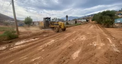 Motoconformado en calles de Maneadero