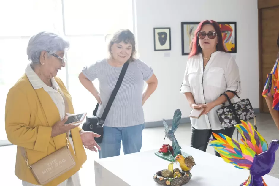 Exposicin "Metamorfosis creativa, expresiones creativas de las personas adultas mayores"