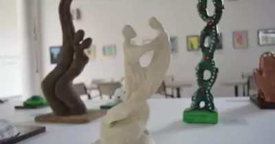 Exposicin "Metamorfosis creativa, expresiones creativas de las personas adultas