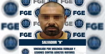 En prisin preventiva por violencia familiar y lesiones contra adultos mayores