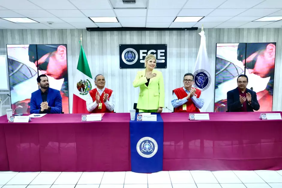 Fiscala General y Cruz Roja delegacin Baja California