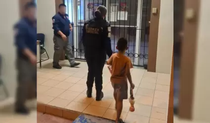 Menor en estado de vulnerabilidad en Tijuana