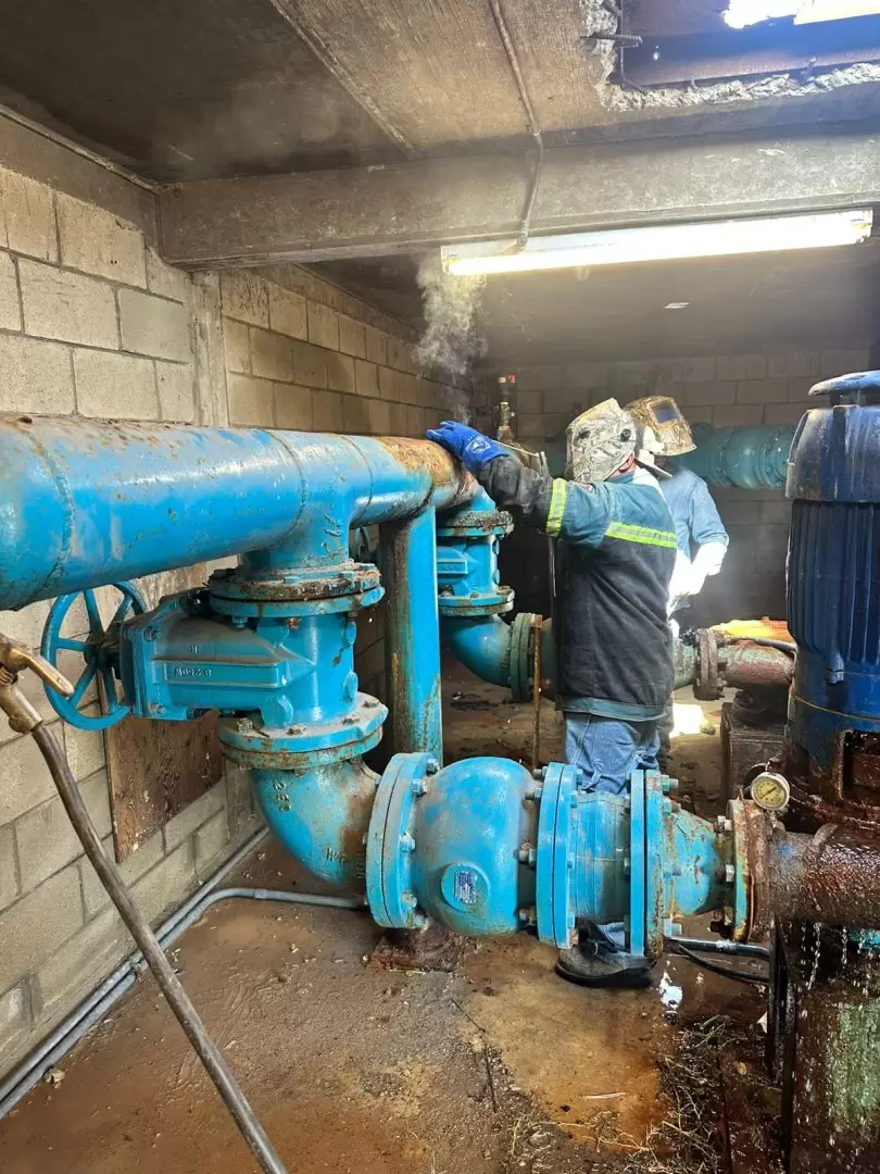 Vandalismo en infraestructura hdrica