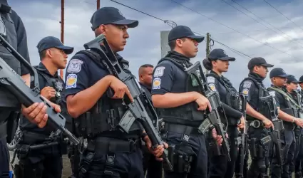 Operativo agentes policas