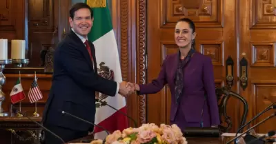 Marco Rubio y Claudia Sheinbaum