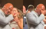 Dwayne Johnson llora tras recibir 15 minutos de ovación