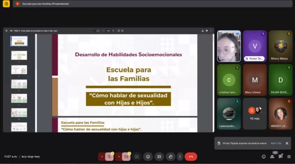 Pláticas para padres en Baja California