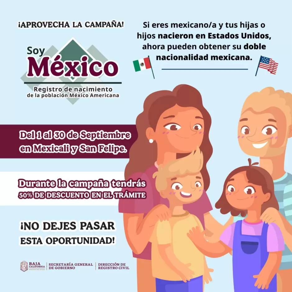 Campaa Soy Mxico en Mexicali y San Felipe