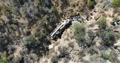 Accidente de camin de la Sedena en Ensenada