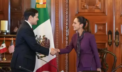Marco Rubio y Claudia Sheinbaum