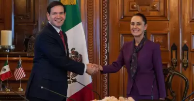 Marco Rubio y Claudia Sheinbaum