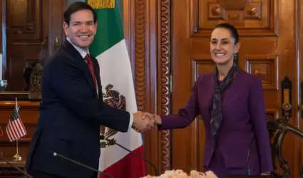 Marco Rubio y Claudia Sheinbaum