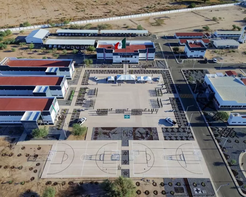 Marina del Pilar inaugura instalaciones de la Guardia Nacional en BC