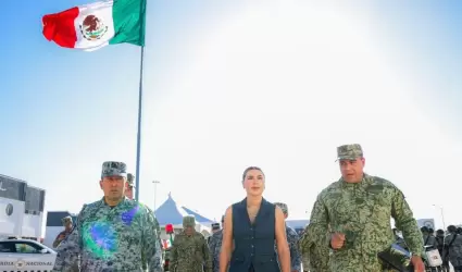 Marina del Pilar inaugura instalaciones de la Guardia Nacional en BC