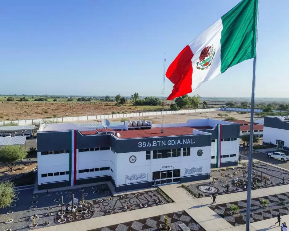 Marina del Pilar inaugura instalaciones de la Guardia Nacional en BC