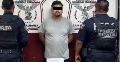 Detenido tras choque