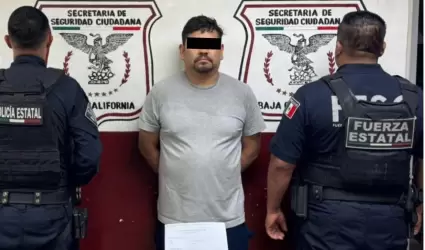 Detenido tras choque