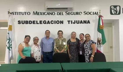 IMSS Baja California y Colegio de Trabajo Social