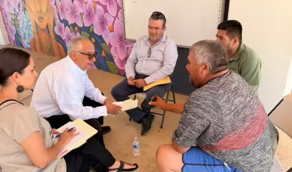 Agenda de trabajo en San Quintn