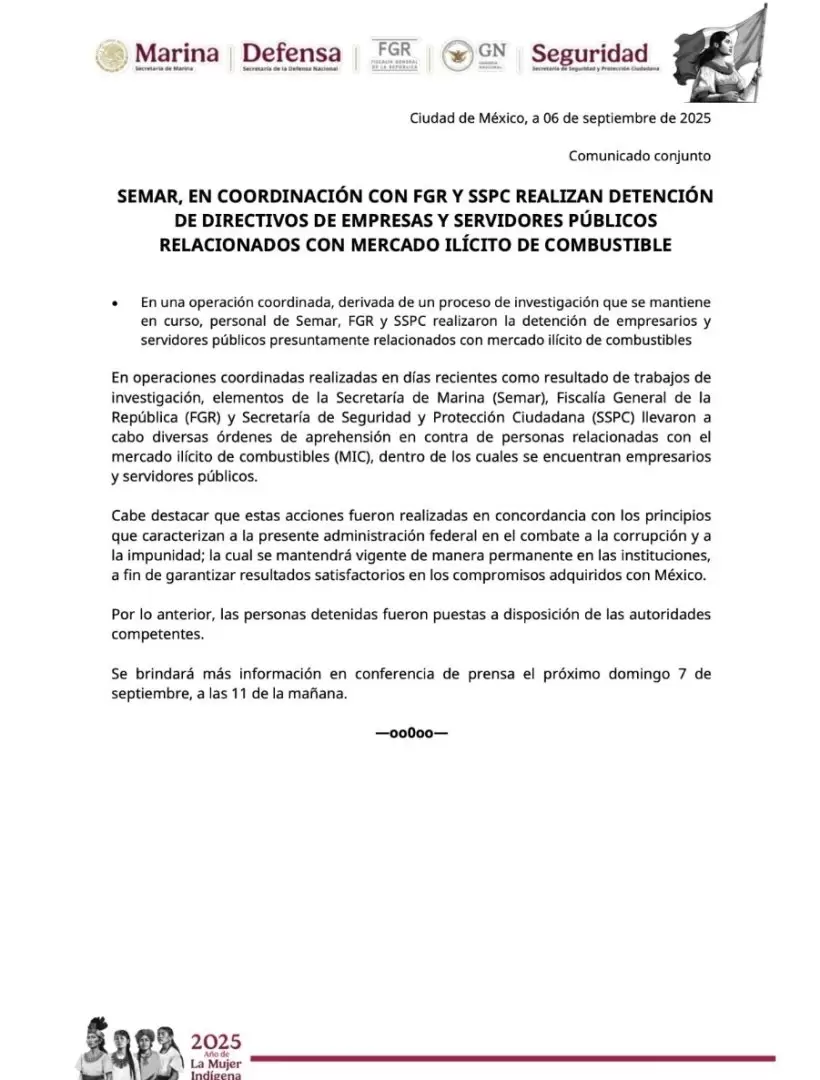 Informe de la detencin