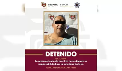 Detenido por violencia familiar